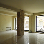 Vista del locale espositivo